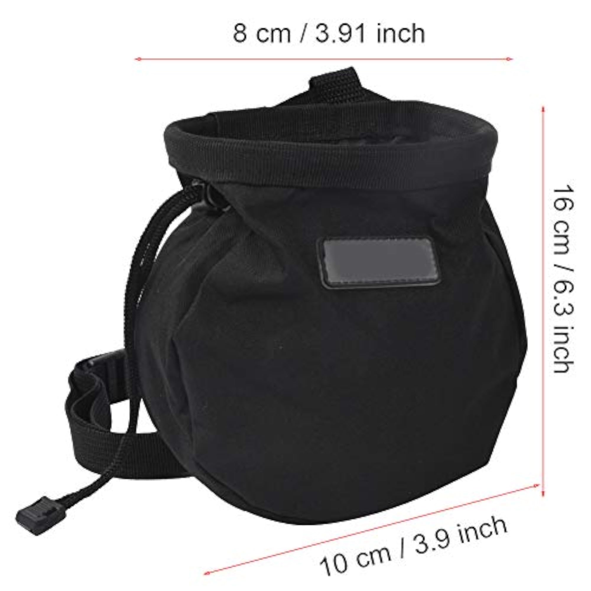 Rock Climbing Powder Bag with Zipper